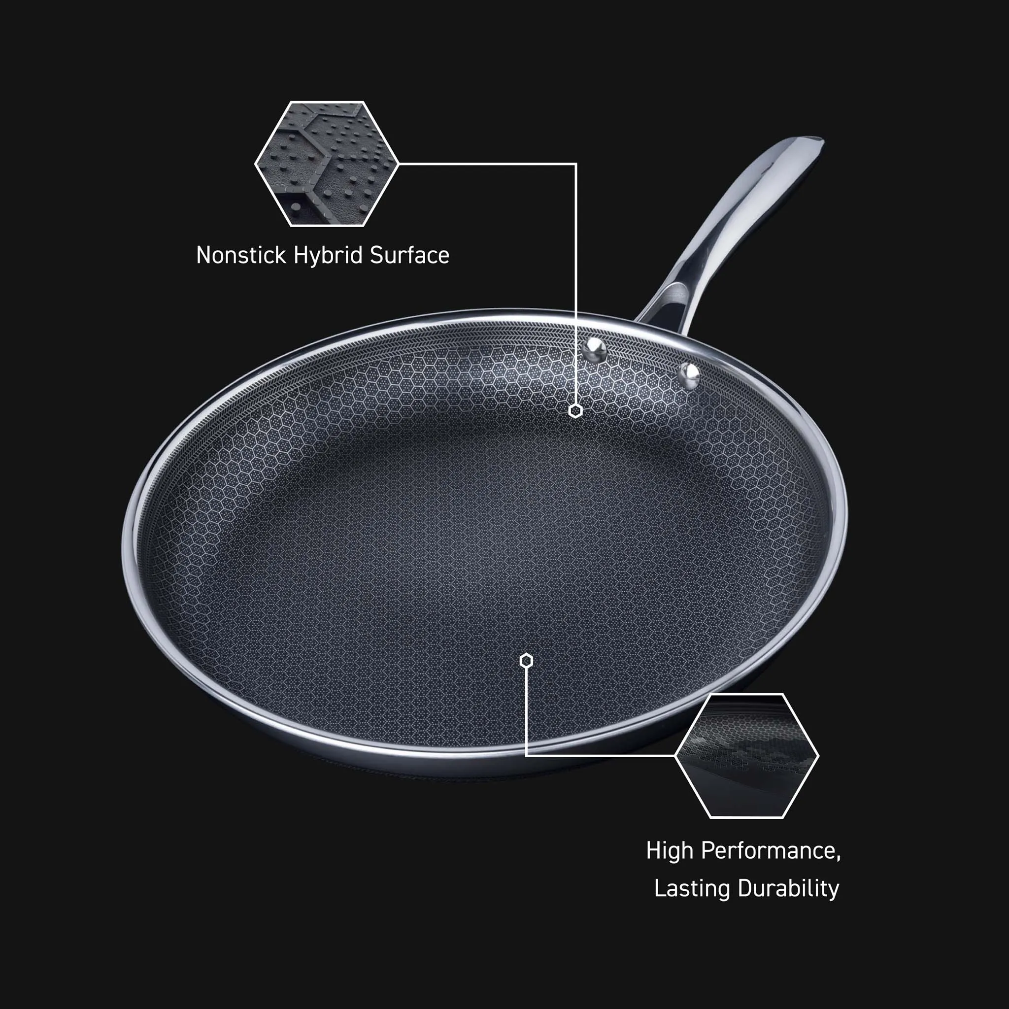 30 cm & 25 cm Hybrid Pan Set