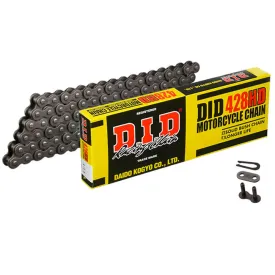 428HD x 104 heavy duty DID chain w/clip link (428HD104)