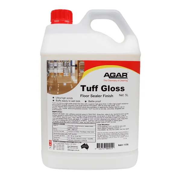 Agar Tuff Gloss Floor Polish and Sealer