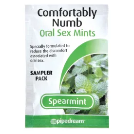 Comfortably Numb Oral Sex Mints - Spearmint