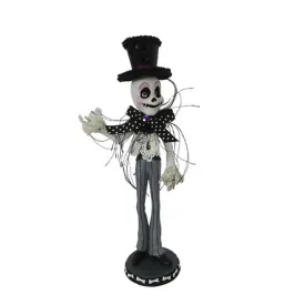 December Diamonds Witchery 10" Skeleton Guy With Hat