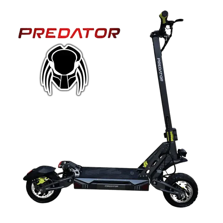 Dragon Predator Electric Scooter 2024 New Red/black Display and throttle Dual Motor  All Terrain 6 Month Free Service