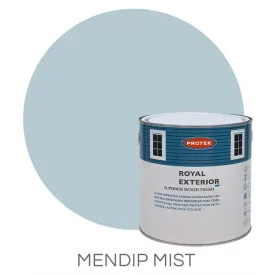 Mendip Mist Royal Exterior Wood Finish