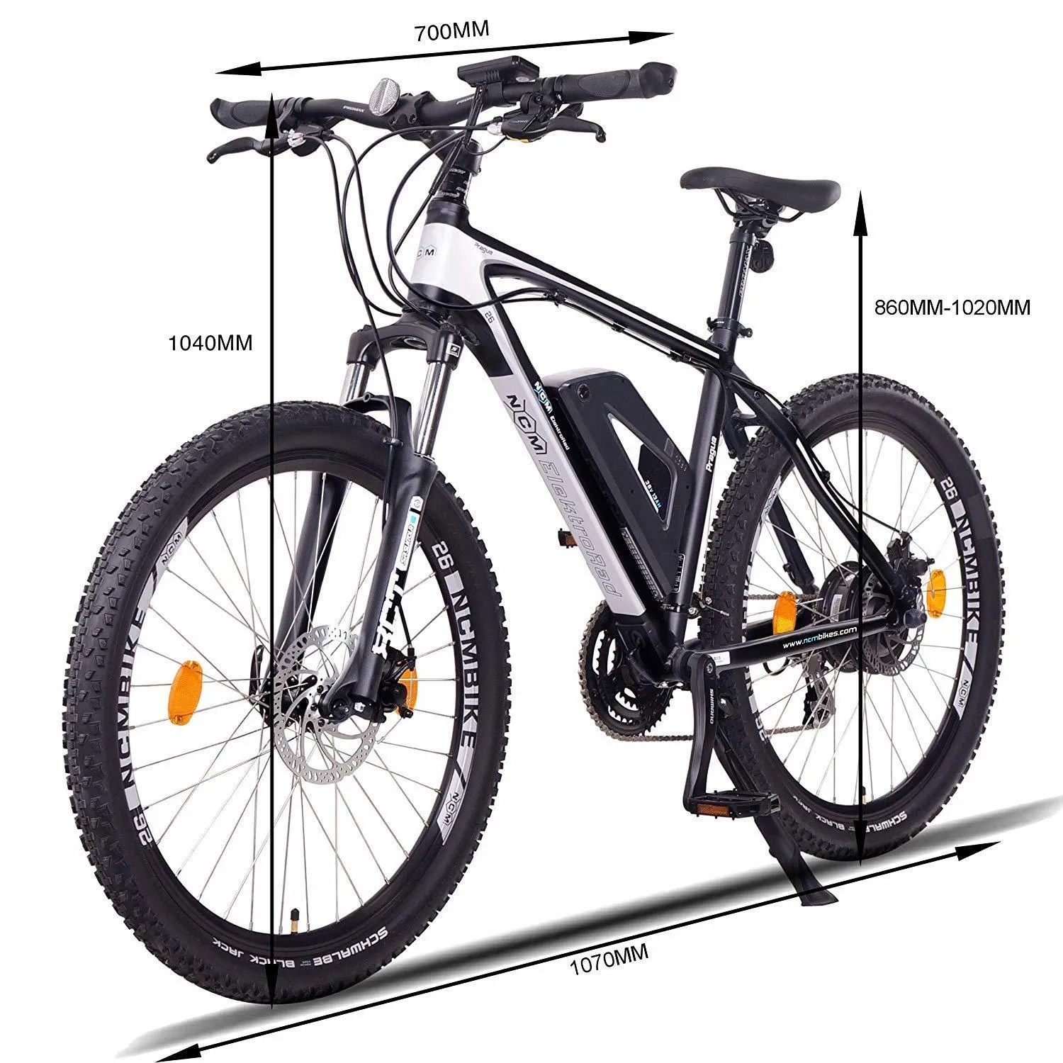 NCM Prague Electric Bike New model 500W Peak Motor 13Ah Battery 6 Months Free Service