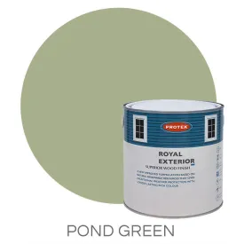 Pond Green Royal Exterior Wood Finish