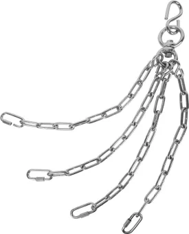 TITLE Boxing Heavy-Duty Heavy Bag Chain & Swivel - Up To 150 lbs