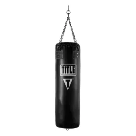 TITLE Boxing Professional Choice 125lb Synthetic Leather Heavy Bag