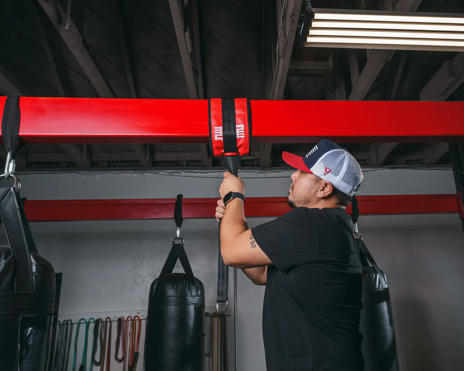 TITLE Boxing Universal Heavy Bag Hanger